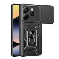   Techsuit - CamShield sorozat - Xiaomi Redmi Note 14 4G (164,84 x 78,15 x 8,16mm) - Fekete tok