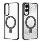 Samsung Galaxy S25 Edge Fekete Dux Ducis Aimo MagSafe Mágneses Tartó tok