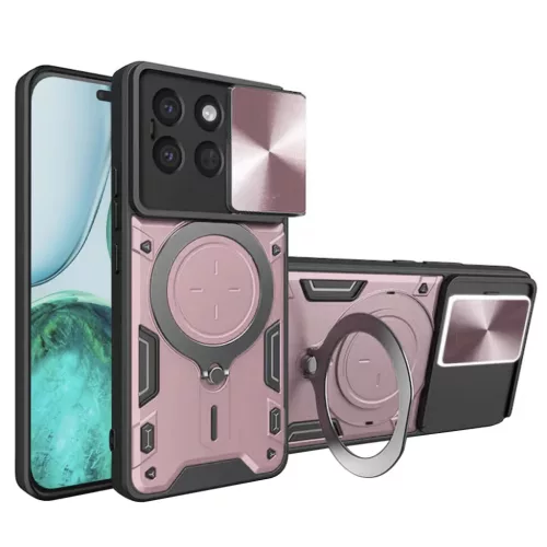 Techsuit - CamGuard Pro - Honor X8c - Rózsaarany tok