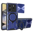 Techsuit - CamGuard Pro - Xiaomi Redmi Note 14 4G (164,84 x 78,15 x 8,16mm) - Kék tok