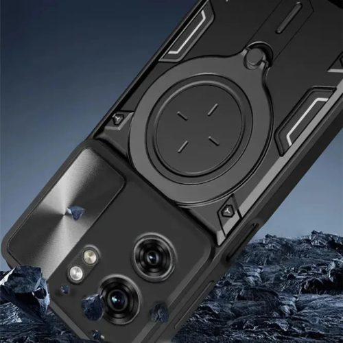 Techsuit - CamGuard Pro - Xiaomi Redmi Note 14 4G (164,84 x 78,15 x 8,16mm) - Kék tok