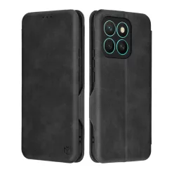   Techsuit - Biztonságos Pénztárca Plusz - Honor X8c - Fekete tok