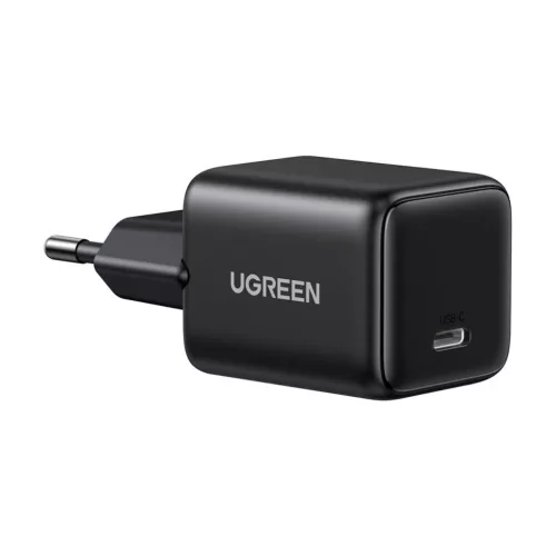Ugreen X512 20W GaN 1x USB-C fali töltő - fekete