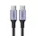 Ugreen USB Type-C/ USB Type-C kábel QC 3.0 FCP 480 Mbps gyorstöltéssel 3A 1m szürke (70427 US316)