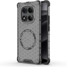 Techsuit - HoneyComb Pajzs MagSafe - Xiaomi Redmi Note 14 Pro 4G - Fekete tok
