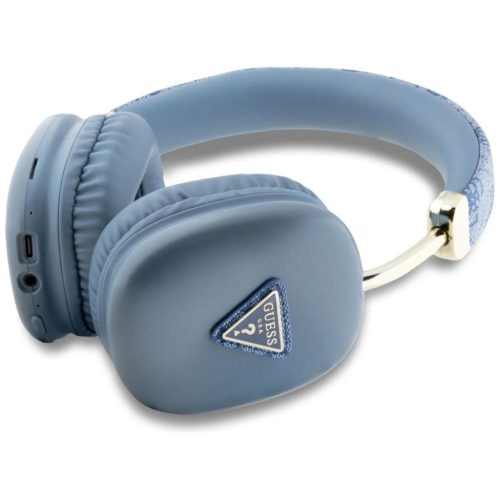 Guess Triangle Logo 4G Bluetooth Over-Ear Fejhallgató - Kék