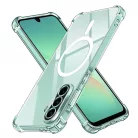 Techsuit - Ütésálló Átlátszó Szilikon MagSafe - Samsung Galaxy A26 5G - Átlátszó tok