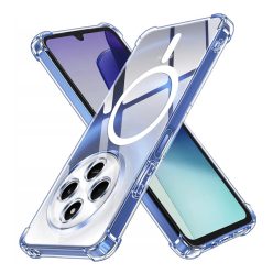   Techsuit - Ütésálló Átlátszó Szilikon MagSafe - Xiaomi Redmi 14C / Poco C75 - Átlátszó tok