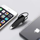 Techsuit - Bluetooth fejhallgató (CB1) - Kihangosító, Type-C, zajszűrés, Bluetooth 5.0, 24 órás beszélgetési idő - Fekete.