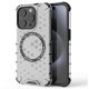 Techsuit - HoneyComb Shield MagSafe - iPhone 15 Pro Max - Fehér tok