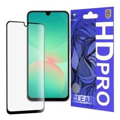   Lito - HD Pro Clear - Samsung Galaxy A26 5G - Fekete üvegfólia