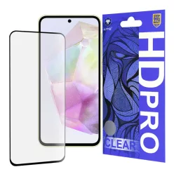   Lito - HD Pro Clear - Samsung Galaxy A35 5G - Fekete üvegfólia