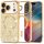 iPhone 17 Pro Max Gold Techsuit Luxury Glitter MagSafe tok