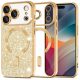 iPhone 17 Pro Max Gold Techsuit Luxury Glitter MagSafe tok