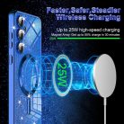 iPhone 17 Pro Max Gold Techsuit Luxury Glitter MagSafe tok