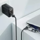 Acefast - Adatkábel (C20-01) - USB-C Type-C-hez, Lightning, 60W, Gyors töltés, Hajlításálló, MFi Tanúsítvánnyal, 1.2m - Fekete