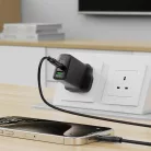 Type-C to Type-C Fekete Acefast C16-03 Adatkábel – Gyors Töltés, 60W, 3A, Hajlításálló, 1.2m