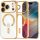 iPhone 17 Pro Max Gold Techsuit Luxury Crystal MagSafe tok