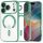 iPhone 17 Pro Max Techsuit - Luxury Crystal MagSafe - Világos Zöld tok