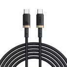 MacBook Baseus - Data Cable Dura Series (P10377803U03-00) - Gyors töltés, Type-C, PD 240W, 480Mbps, 1m - Arany / Fekete