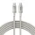 USB-C to Type-C, 100W, Gyors töltés, 480Mbps, 2m - Galaxy Titanium Gold Baseus Data Cable Titanium (P10378100G21-01)