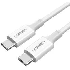 Ugreen USB Type-C - USB Type-C kábel 1m fehér (US300)