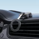 Autós tartó Acefast Car Holder (D55) - Műszerfalra / Szélvédőre, 360°, Kettős tengelyű, Összecsukható, Erős mágnesek, Max. 6.9" - Fekete