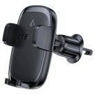 Autós tartó vezeték nélküli töltéssel (D48) 4.7 - 6.9"-es telefonhoz Acefast - Légbeömlőhöz, mágneses rögzítés, önzáró, 15W - Fekete
