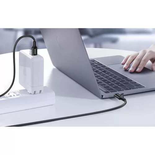 UGREEN US300 USB-C-USB-C kábel, 100W, 5A, 1m (fekete)