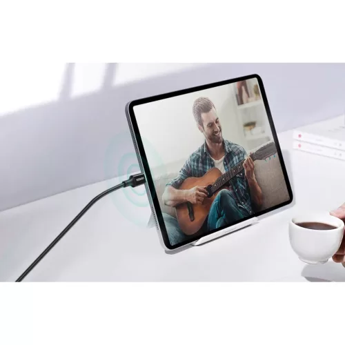 UGREEN US300 USB-C-USB-C kábel, 100W, 5A, 1m (fekete)
