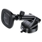 Autós tartó Acefast (D45) - műszerfalra, erős mágneses fogás, teleszkópos rúd, csúszásgátló párna, 4.7 - 6.9" telefonokhoz - Fekete
