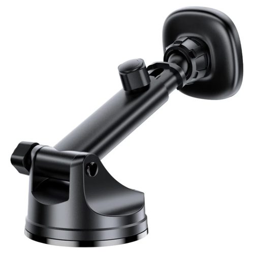 Autós tartó Acefast (D45) - műszerfalra, erős mágneses fogás, teleszkópos rúd, csúszásgátló párna, 4.7 - 6.9" telefonokhoz - Fekete