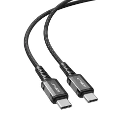   Acefast C1-03 USB Type C - USB Type C kábel 1.2m 60W (20V / 3A) fekete