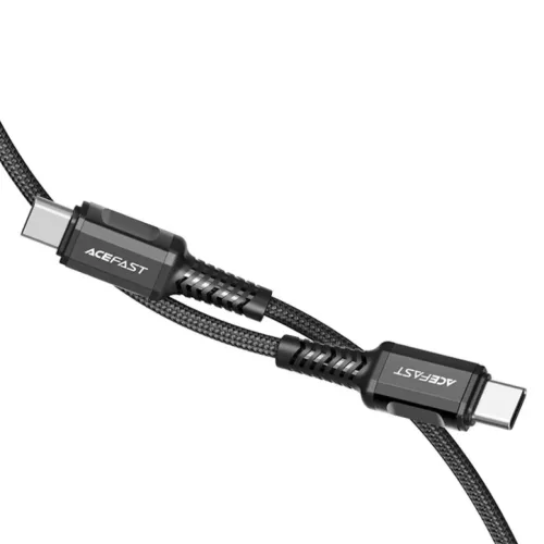 Acefast C1-03 USB Type C - USB Type C kábel 1.2m 60W (20V / 3A) fekete