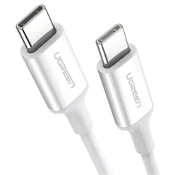 Ugreen US264 USB-C - USB-C kábel, 60W, 0.5m (fehér)