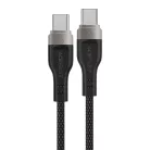 3 az 1-ben kábel Acefast C11-03 USB-C - USB-C 480Mb/s 100W 1,2 m - fekete