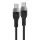 3 az 1-ben kábel Acefast C11-03 USB-C - USB-C 480Mb/s 100W 1,2 m - fekete