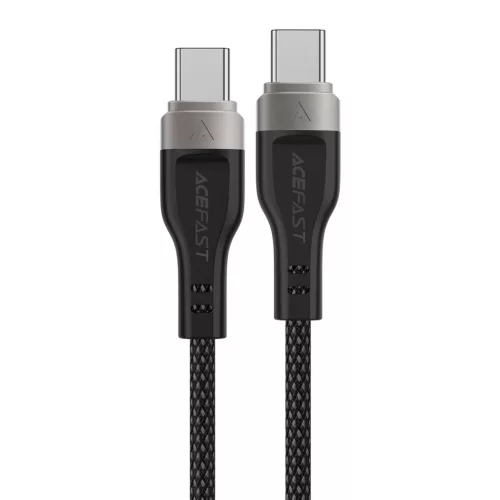 3 az 1-ben kábel Acefast C11-03 USB-C - USB-C 480Mb/s 100W 1,2 m - fekete