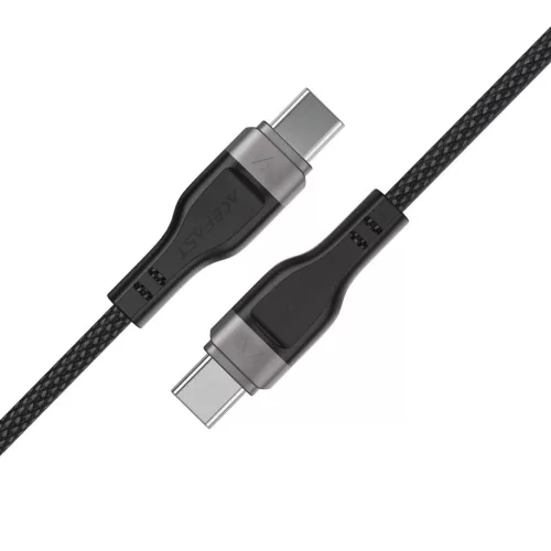 3 az 1-ben kábel Acefast C11-03 USB-C - USB-C 480Mb/s 100W 1,2 m - fekete