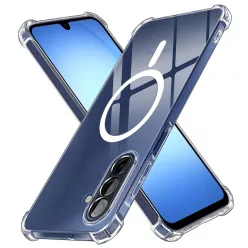   Samsung Galaxy A17 5G Techsuit - Shockproof Clear Silicone MagSafe - Átlátszó tok