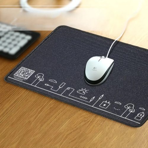 Ugreen Szilikon gél egérpad 260x200x 2mm kék (10322)