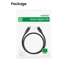 Ugreen USB-C 3.1 Gen2 hosszabbító kábel, 4K, 100W, 1m (fekete)