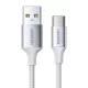 Ugreen US288 60130 USB-A / USB-C QC 3.0 3A 0.5m kábel - fehér