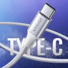 Ugreen US288 60130 USB-A / USB-C QC 3.0 3A 0.5m kábel - fehér