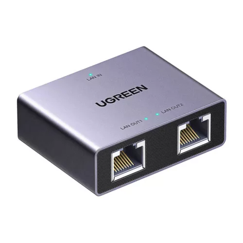 Ugreen Gigabites Ethernet Elosztó Adapter NW301 (1x2)