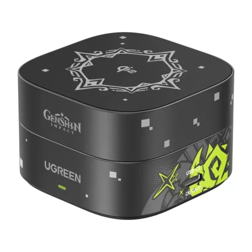 iPhone UGREEN GENSHIN 2in1 Mágneses Vezeték Nélküli Töltő 15W