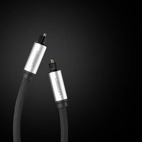 UGREEN AV108 Toslink optikai audio kábel, fonott alumínium 1m