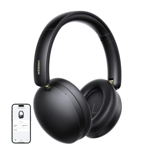 Ugreen Studio Max2 Over-Ear Headphones, Bluetooth 5.4 (Black)