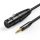 Ugreen AV182 XLR anya-3.5mm jack dugós kábel - 2 m (fekete)