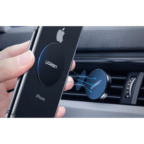 Ugreen LP123 mágneses autós telefontartó lapok, 2 darab (fekete)